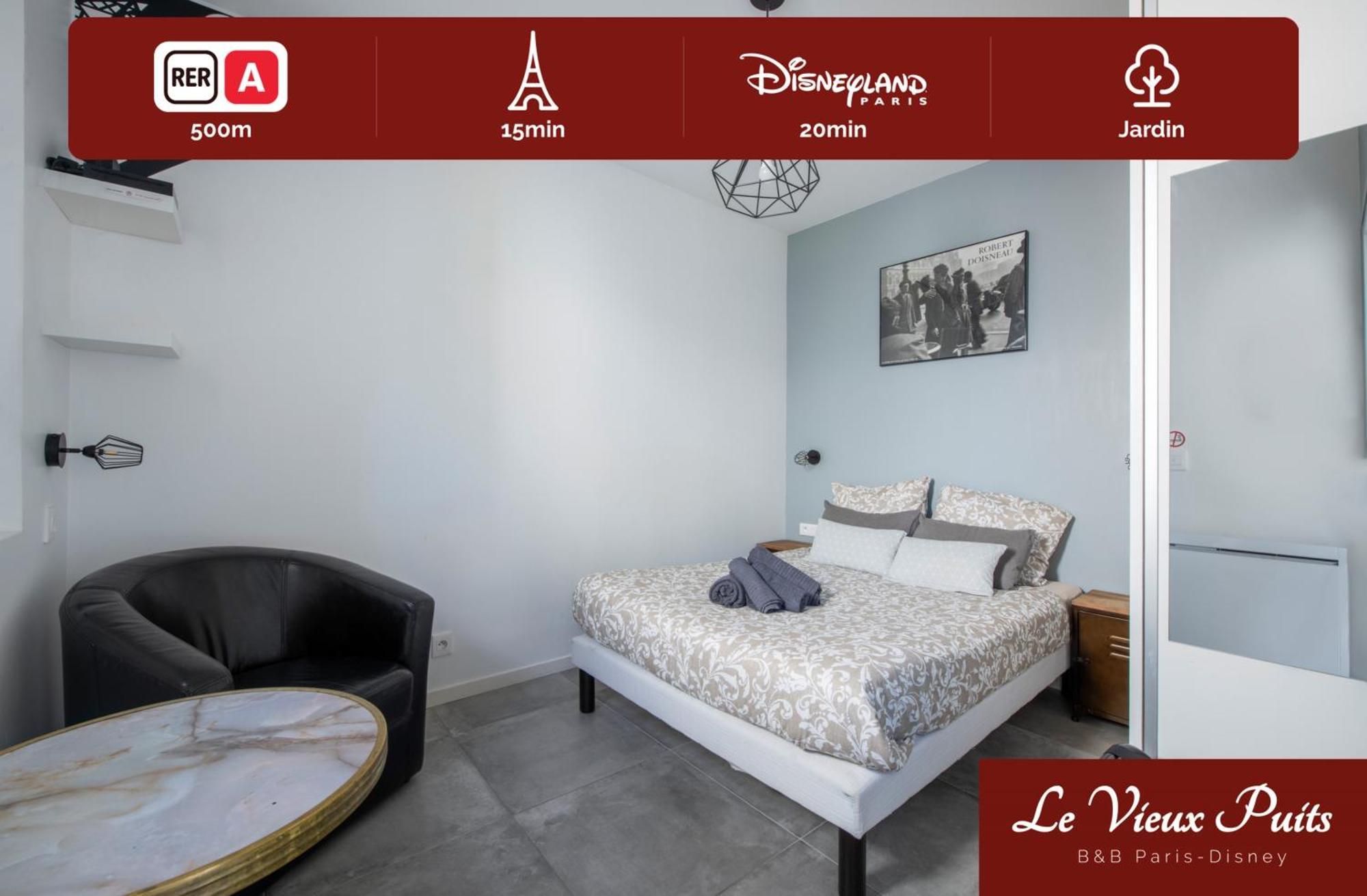 Le Vieux Puits Paris Est Paris-Disney Noisy-le-Grand Habitación foto
