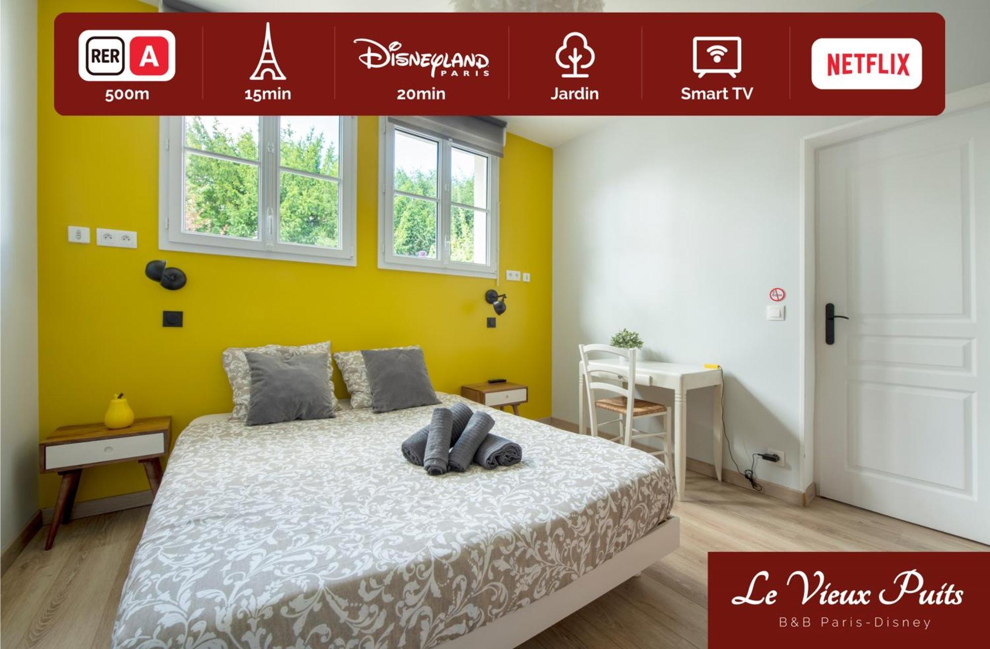 Le Vieux Puits Paris Est Paris-Disney Noisy-le-Grand Habitación foto