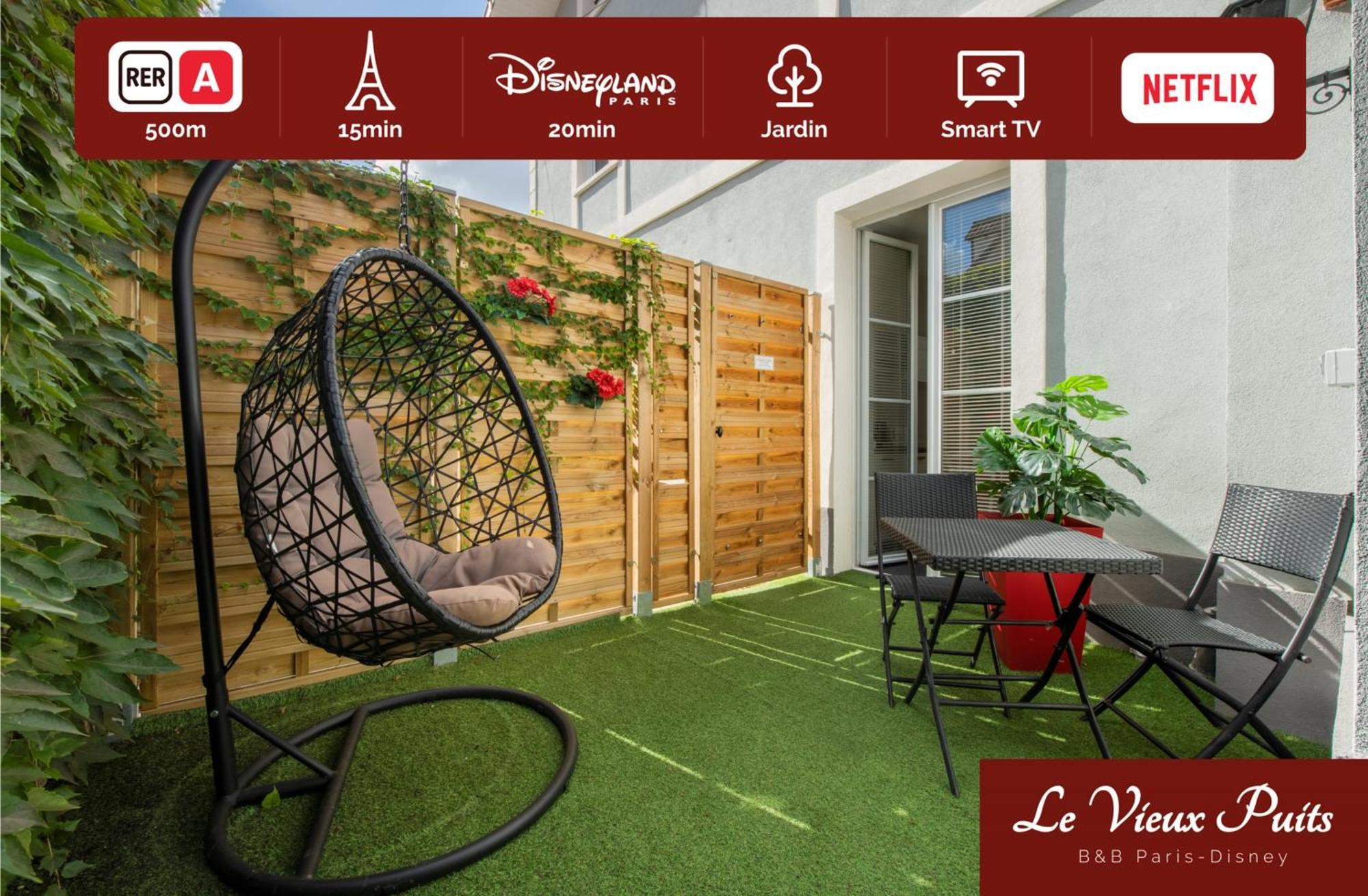 Le Vieux Puits Paris Est Paris-Disney Noisy-le-Grand Habitación foto